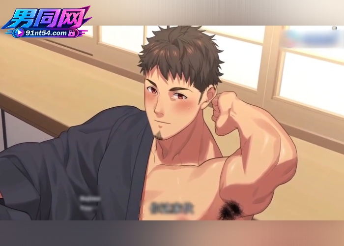 BL漫画 新入社直男肌肉大屌教练紧致肛门 无套猛干高潮连连喷精失控浪叫