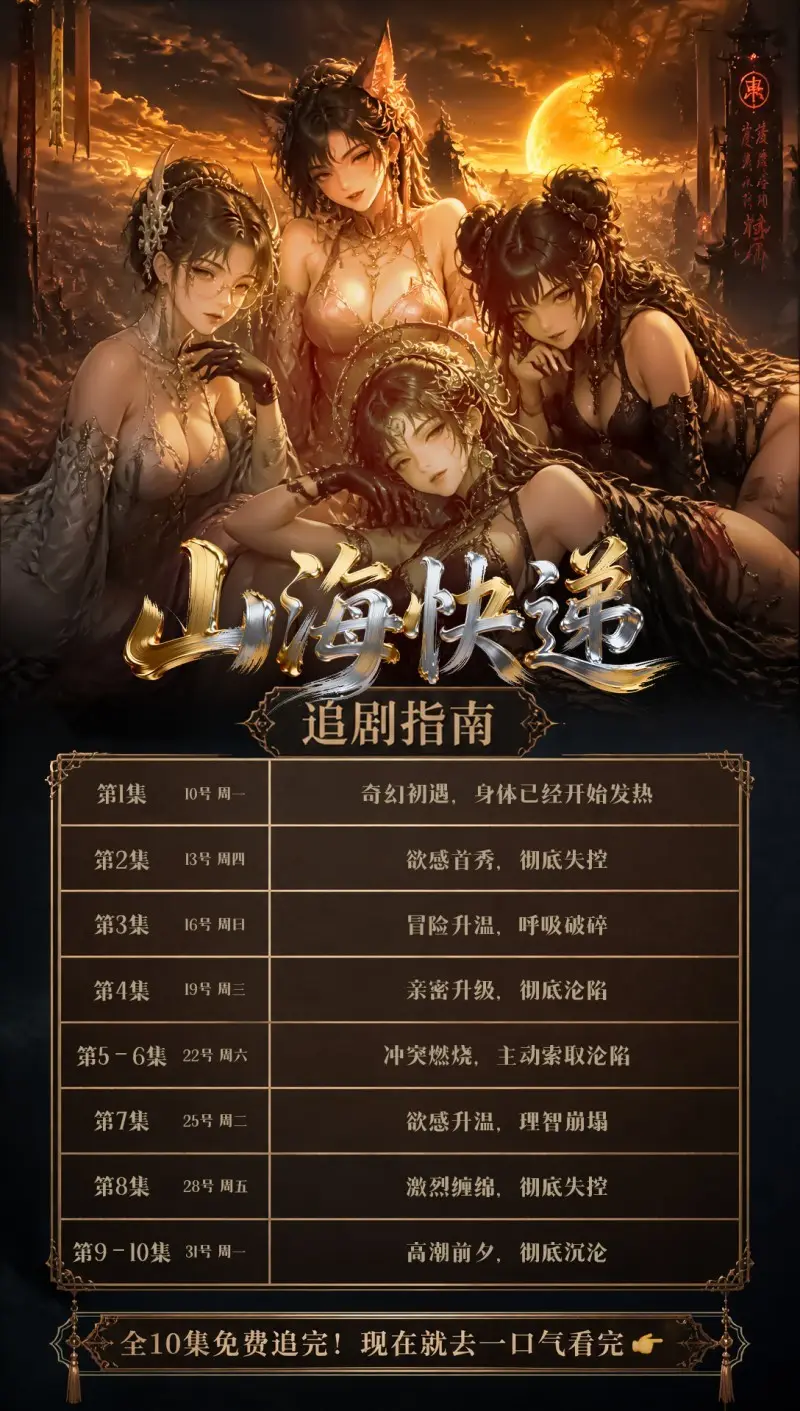51剧场短剧《山海快递》9-10集大结局 快递小哥魂穿异界 收复各类凶怪奇兽！