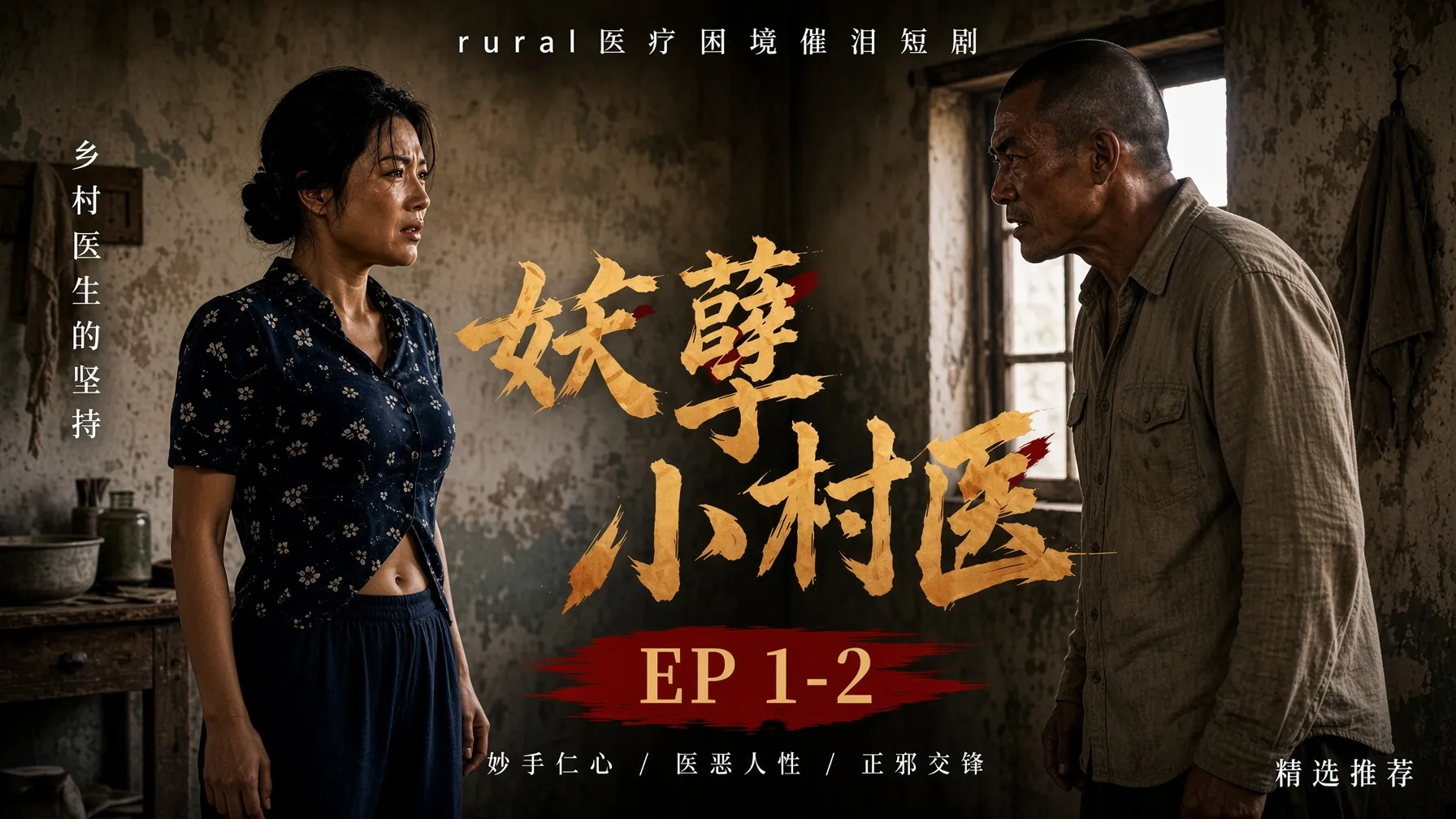妖孽小村医 AI成人短剧 完整版01-05 封面