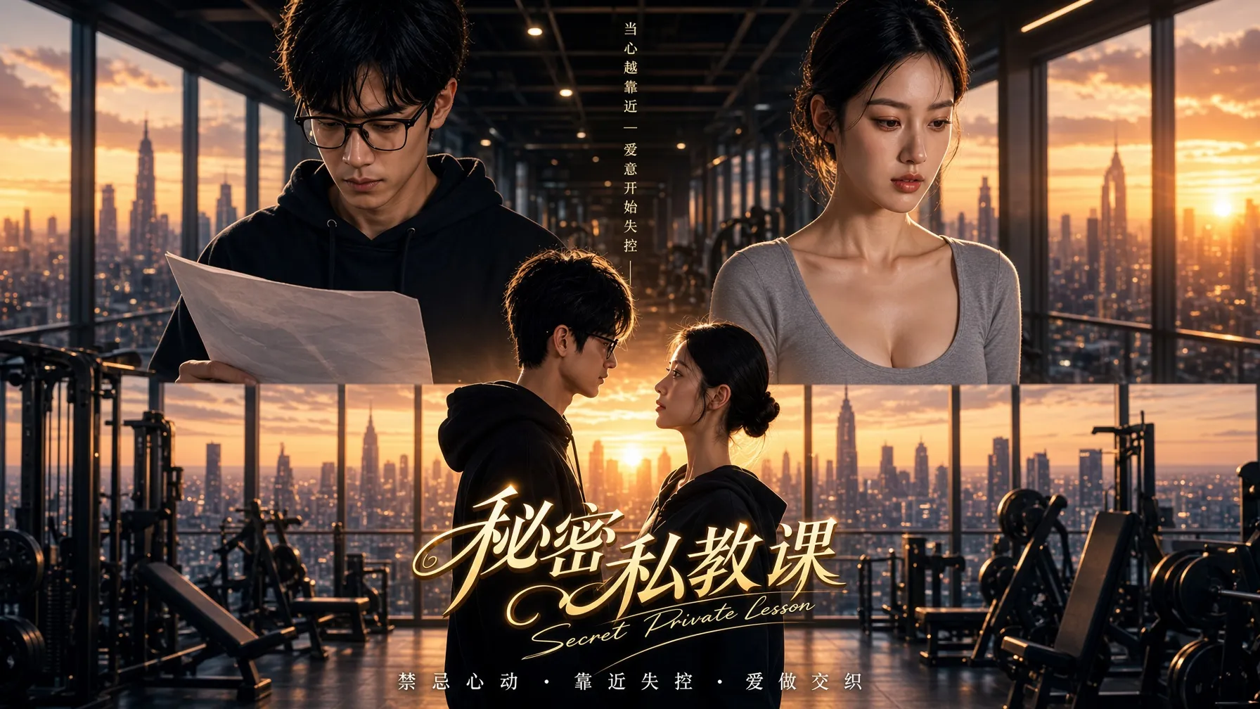 秘密私教课 AI成人短剧 完整版01-10集 封面