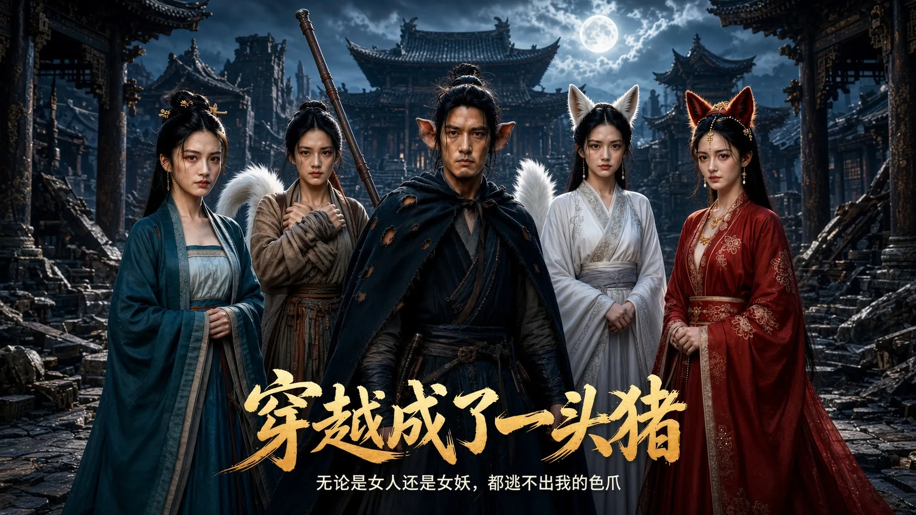 大天蓬 AI成人漫剧 完整版01-05集 封面