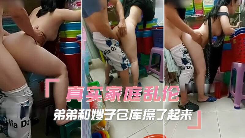 家庭乱伦 弟弟和嫂子仓库疯狂性爱