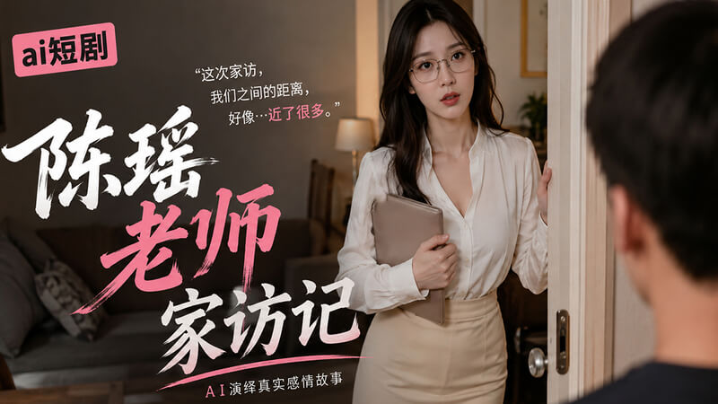 AI短剧 陈瑶 女神老师家访记