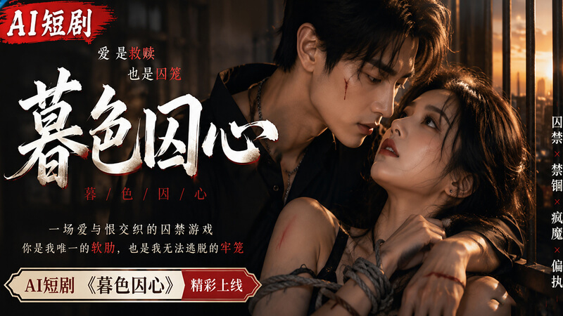 AI短剧 暮色囚心女神出轨
