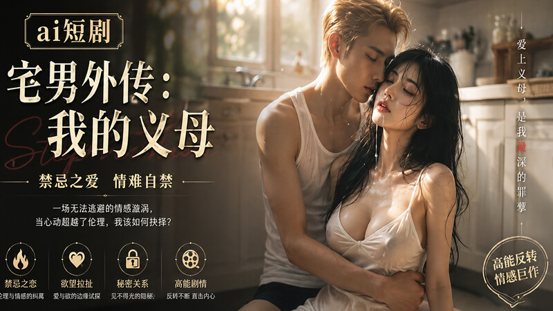 AI短剧 宅男外传我的义母诱惑