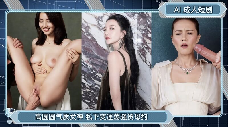 AI明星换脸 高圆圆 女神私下化身极品骚母狗