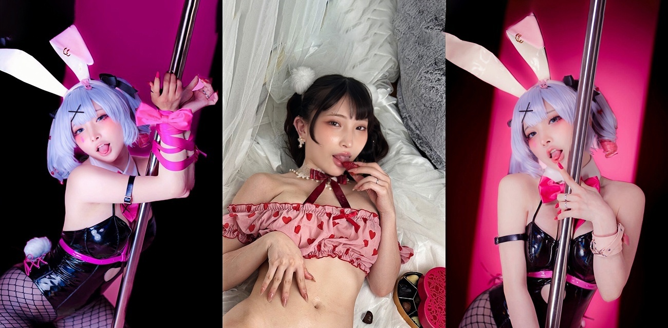 高颜值反差 兔女郎私拍泄密 被金主按着后入猛干骚逼高潮不断