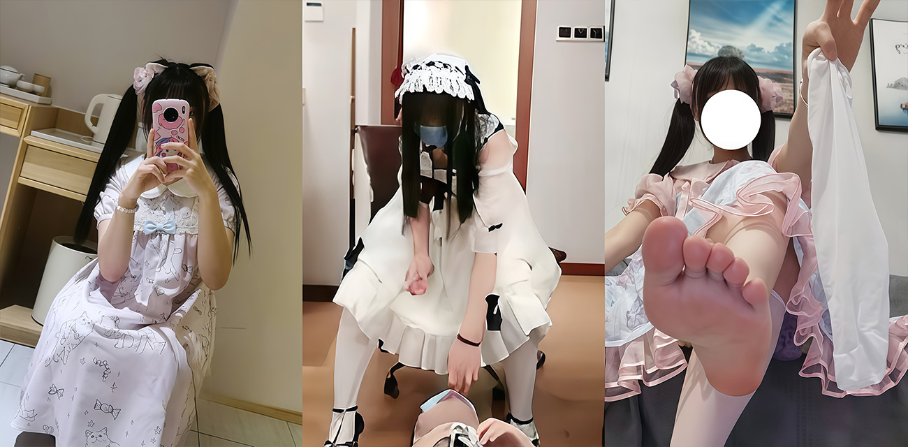 字母圈上海萝莉风残忍调教女大神千曲酱 小公主惩罚羞辱老奴
