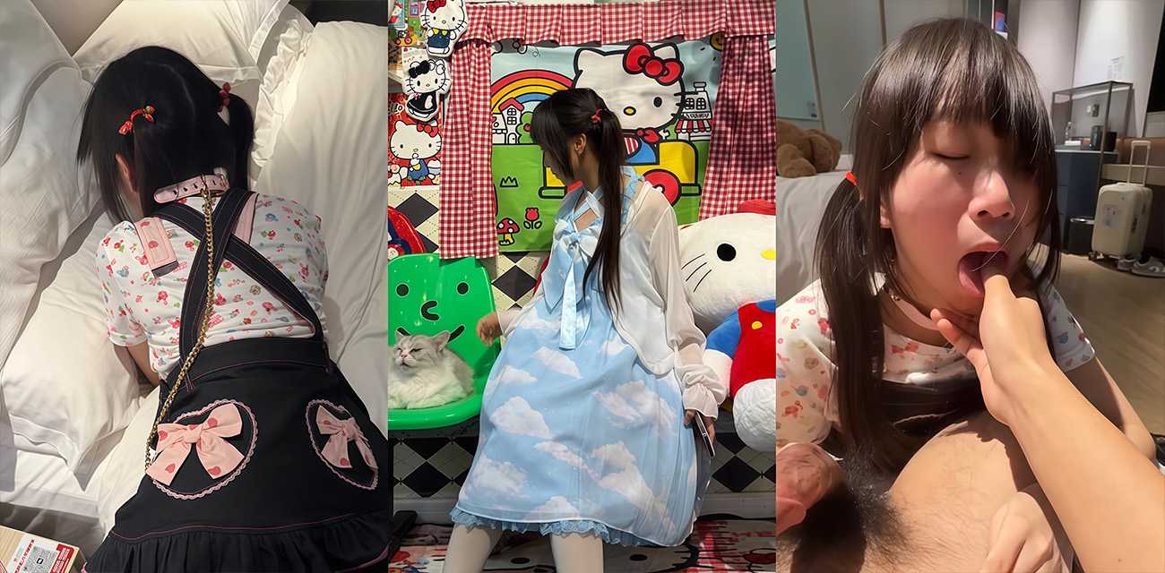 和软萌双马尾萝莉女友的性爱日常 晚上不是在做爱就是在做爱的路上
