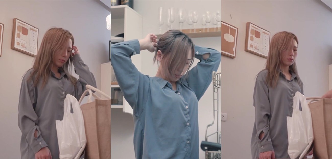 AVjiali 林思妤与已婚上司分手后旷工 暗恋她的男同事上门关心 两人直接发泄心中的欲望