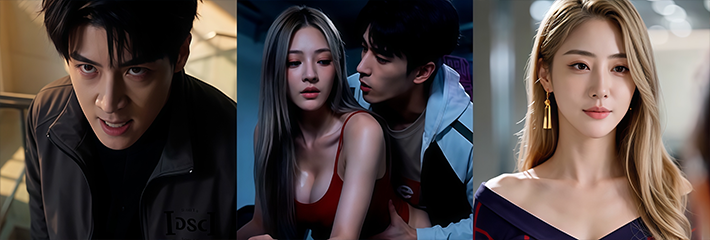 AI成人短剧《弱点》第10-11集 服务器机房内御姐律师被压桌上猛干到腿软