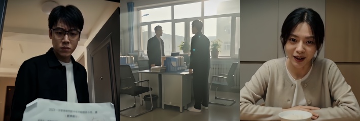黑料正能量 AI短剧《分数之外的爱》孩子考砸了爸爸却为他撑腰 暖心教育让无数父母沉默